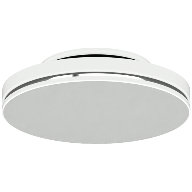Nawiewnik sufitowy stalowy z okrągłym wylotem - 125 mm - RAL 9016