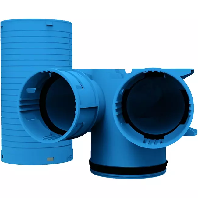 Kolektor zaworowy Vent-Axia Uniflexplus 2 x Ø90 mm - Ø125 mm