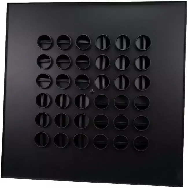 Nawiewnik sufitowy Multinozzle 596x596 mm - MN24 RAL9005 30% połysk