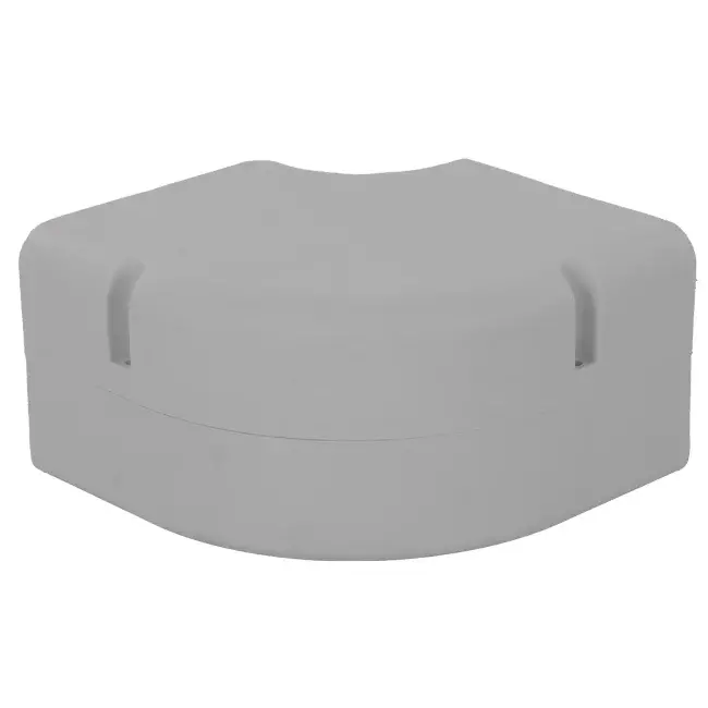 Kolanko płaskie ClimaConnect 90° do kanału montażowego 100 mm - RAL 9010