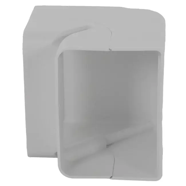 Kolanko wewnętrzne ClimaConnect do kanału montażowego 100 mm - RAL 9010