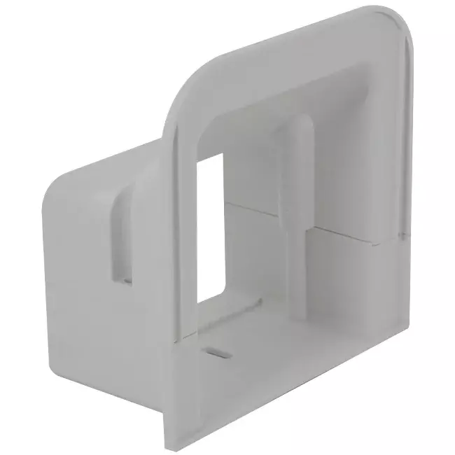Rozeta ścienna ClimaConnect do kanału montażowego 100 mm - RAL 9010