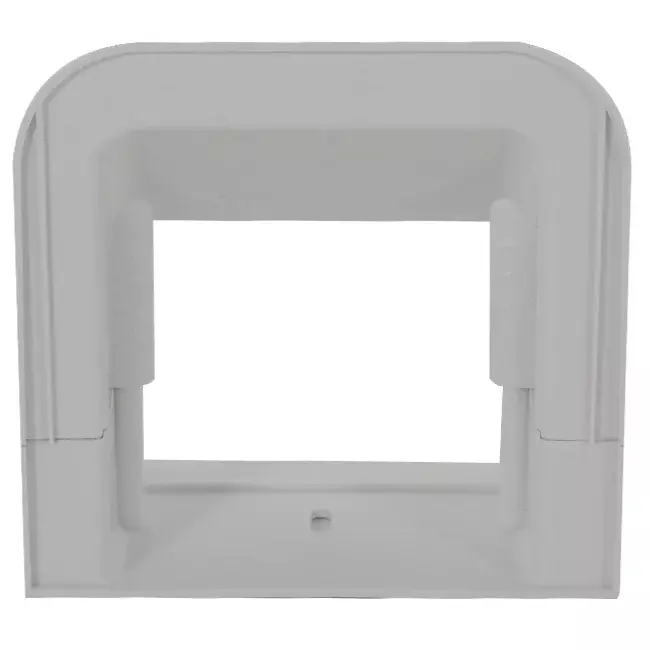 Rozeta ścienna ClimaConnect do kanału montażowego 100 mm - RAL 9010