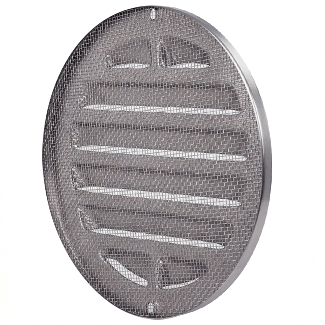 Kratka zewnętrzna okrągła 200 mm SS304
