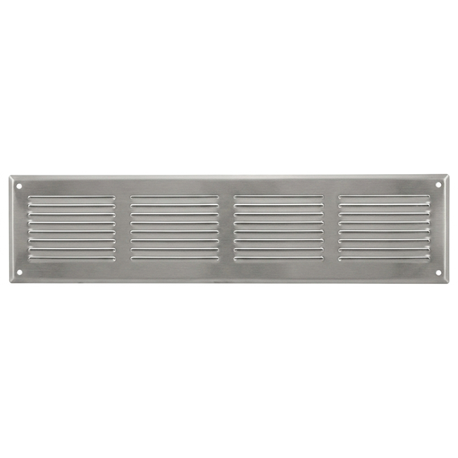 Siatka ścienna 500x100mm aluminium - niepowlekana