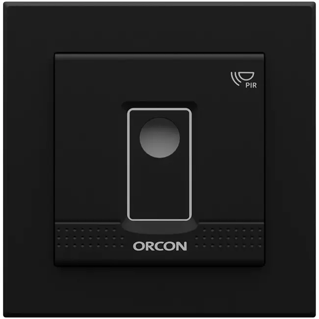 Pokrywa czarna do wpuszczanego czujnika ruchu Orcon 15RF
