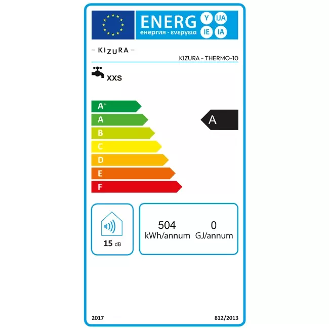 Elektryczny podgrzewacz wody kuchenny Kizura Close-in 10 l