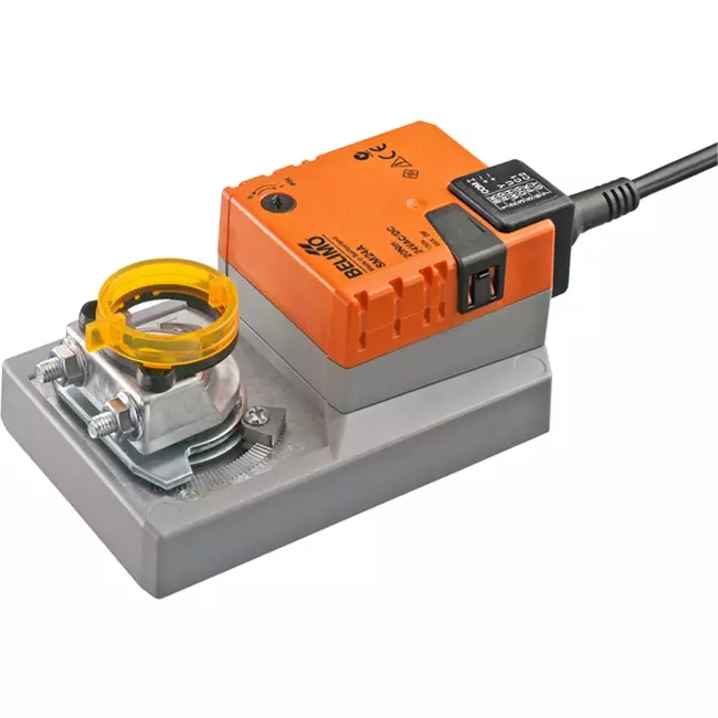 Siłownik zaworu obrotowego Belimo 24 V - otwieranie/zamykanie i 3-punktowy - 20 Nm - SM24A