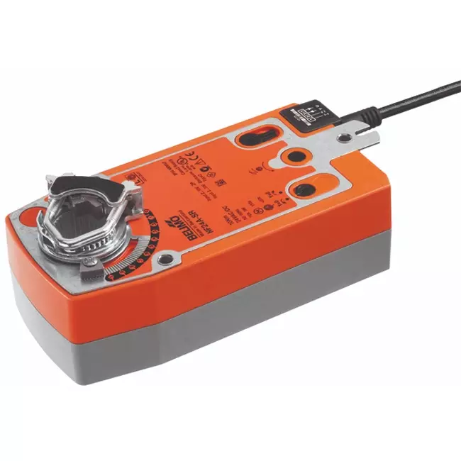 Siłownik zaworu modulowanego Belimo ze sprężyną powrotną 24 V - 2-10 V - 10 Nm - NF24A-SR