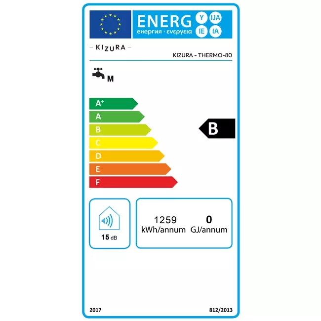 Elektryczny podgrzewacz wody Kizura 80L