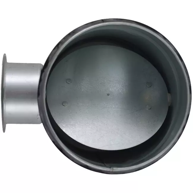 Ręczny zawór zwrotny Ø 125 mm do przewodu spiralnego