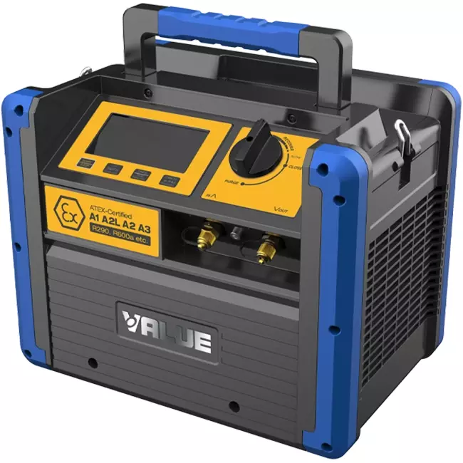 Urządzenie do odzyskiwania czynnika chłodniczego Value ATEX R290/R600