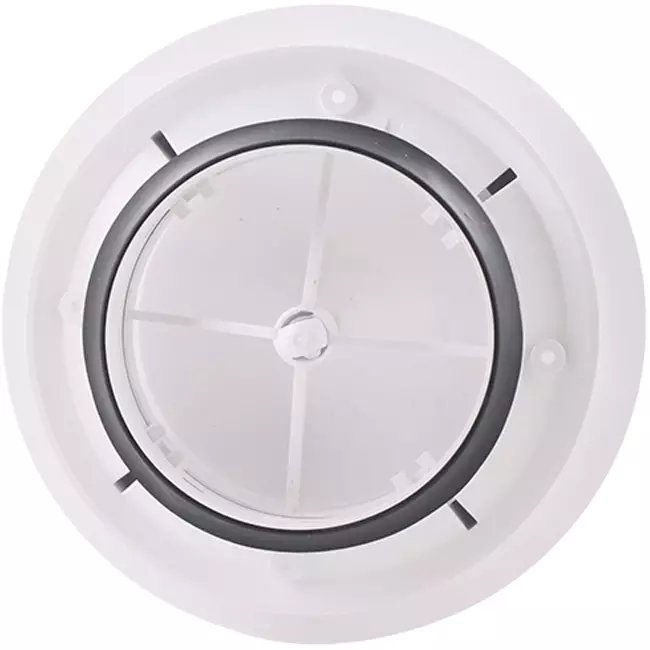 Zawór ClimaConnect Design okrągły, średnica 125 mm – biały