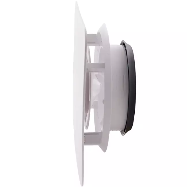 Zawór ClimaConnect Design kwadratowy Ø 125 mm – biały