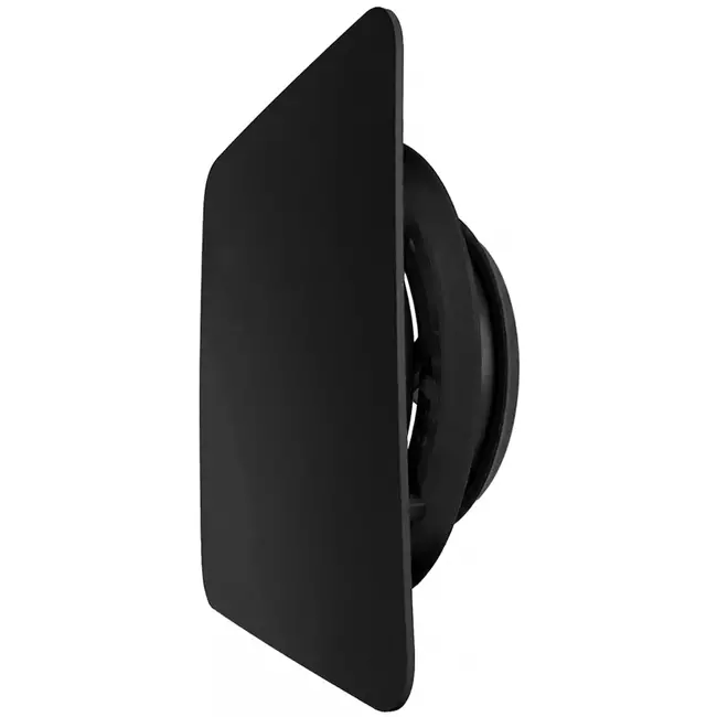 Zawór ClimaConnect Design kwadratowy Ø 125 mm – czarny