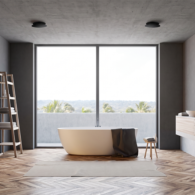 Zawór ClimaConnect Design okrągły, Ø 125 mm – czarny