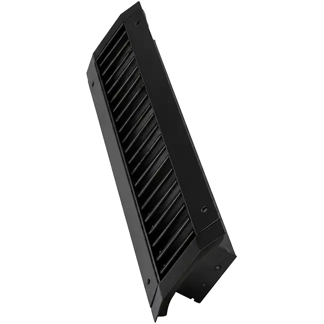 Kratka kanałowa ClimaConnect z pojedynczą regulacją, 1025 x 125 mm, do rur o średnicy od 315 do 900 mm – RAL 9005