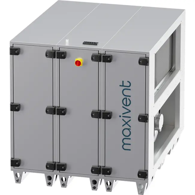 Centraly wentylacyjne Maxivent WTW z kołem cieplnym 7600 m³/h, poziome, poziome, lewa strona – RHE 7600 H OOJL T 02