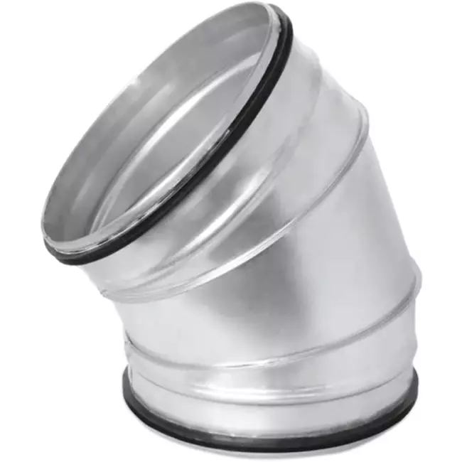 Kolano spiralne okrągłe 45° Ø 315 mm do przewodu spiralnego