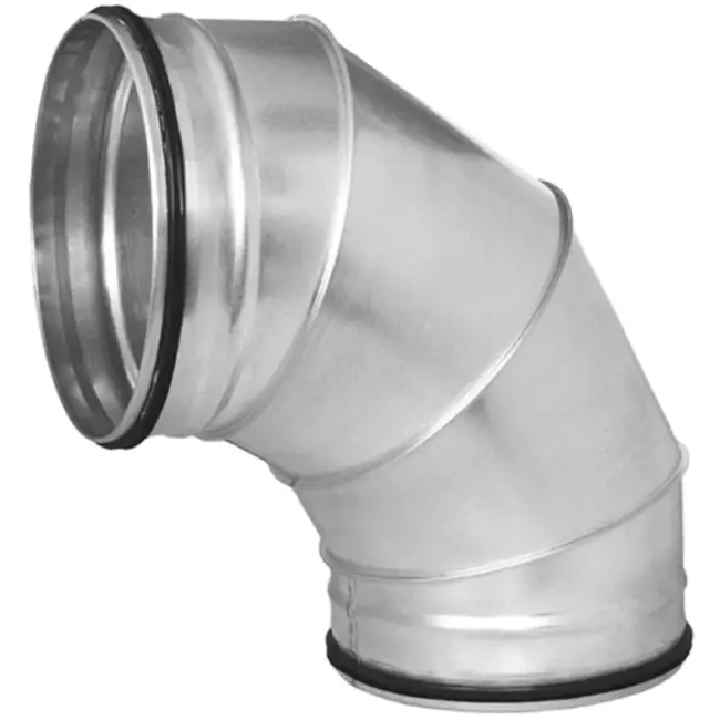 Kolano spiralne okrągłe 90° Ø 250 mm do przewodu spiralnego
