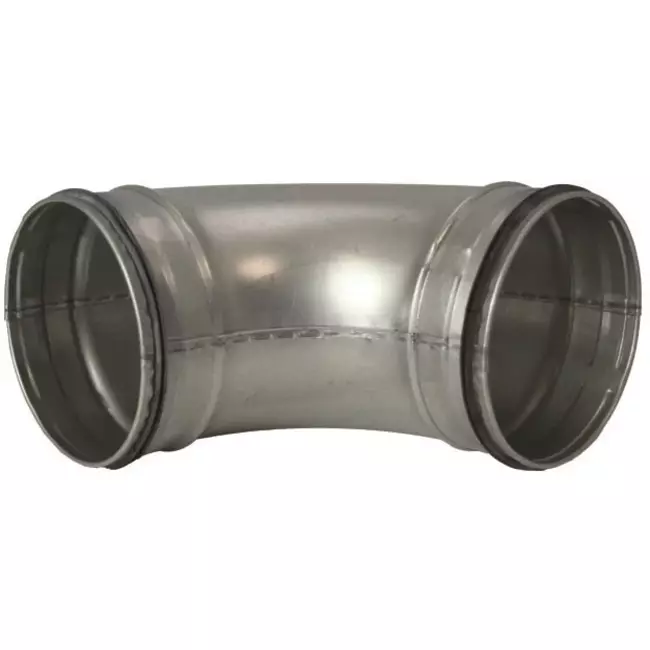 Kolano spiralne okrągłe 90° Ø 180 mm do przewodu spiralnego