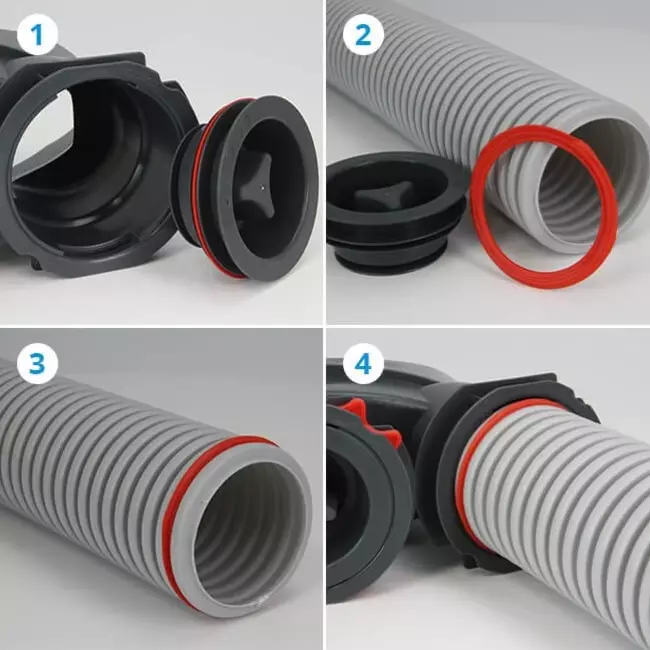 Skrzynka rozdzielcza powietrza Heatpex Aria (10 x 75 mm)