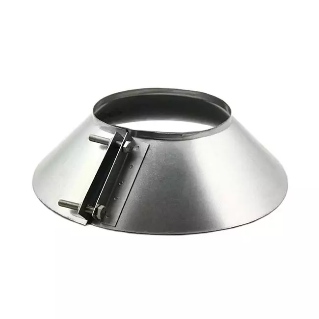 Kołnierz przeciwdeszczowy do kanału spiralnego Ø 150 mm