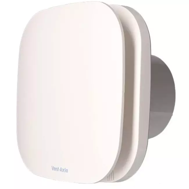 Wentylator łazienkowy Supra Design - Met nalooptimer en vochtsensor - Vent Axia - Ø 125 mm - 125HT