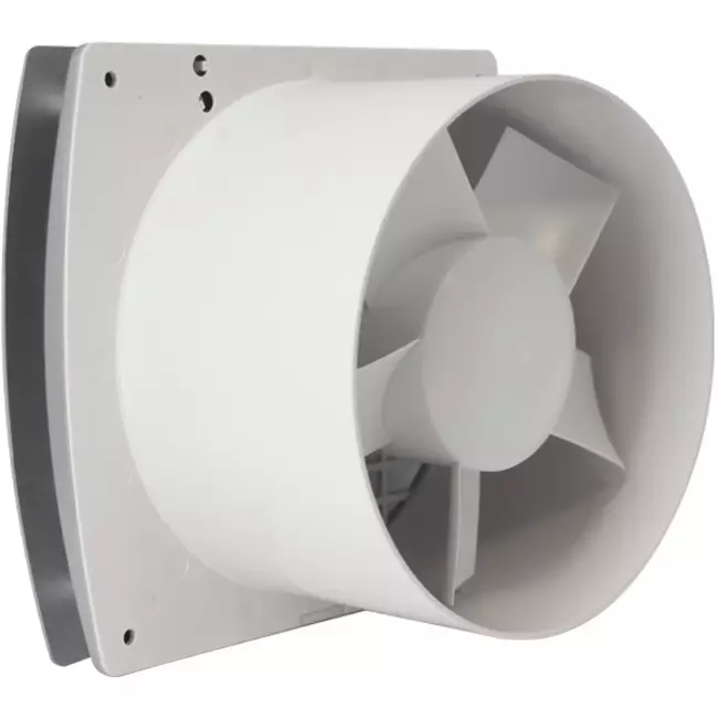 Wentylator łazienkowy Ø 150 mm srebrny - Design T150S