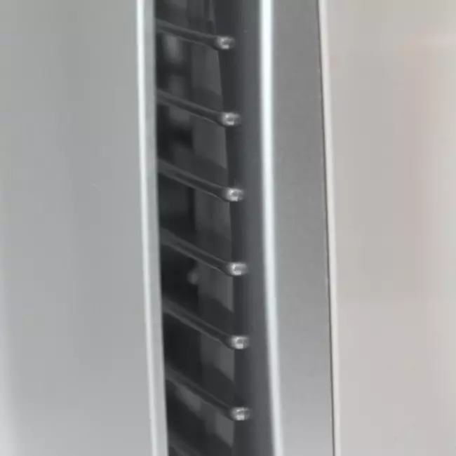 Wentylator łazienkowy Ø 150 mm srebrny - Design T150S