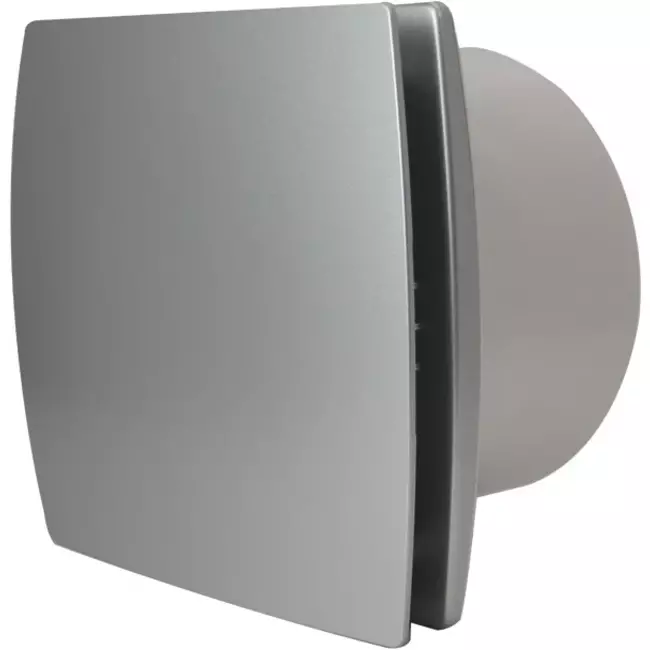 Wentylator łazienkowy Ø 150 mm srebrny - Design T150S