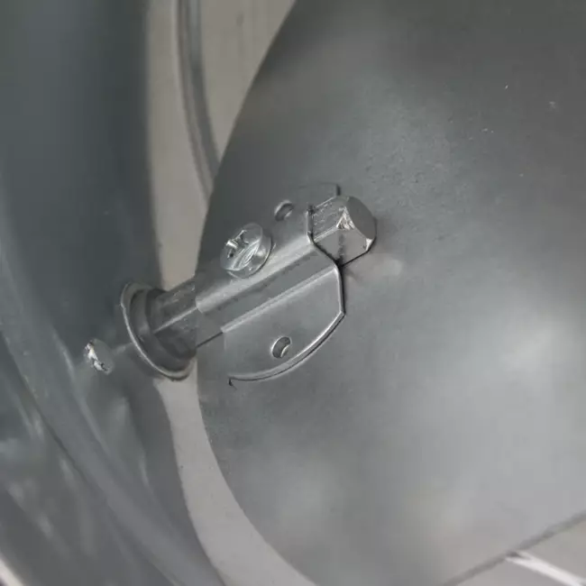 Thermoduct 13 mm ręczny zawór sterujący średnica 250 mm izolowany