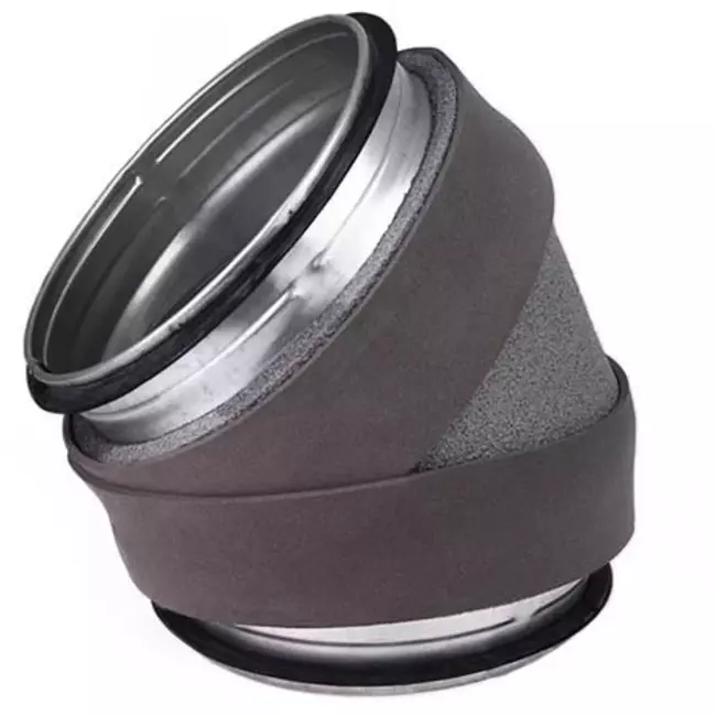 Kolanko izolowane Thermoduct 45 stopni średnica 315 mm