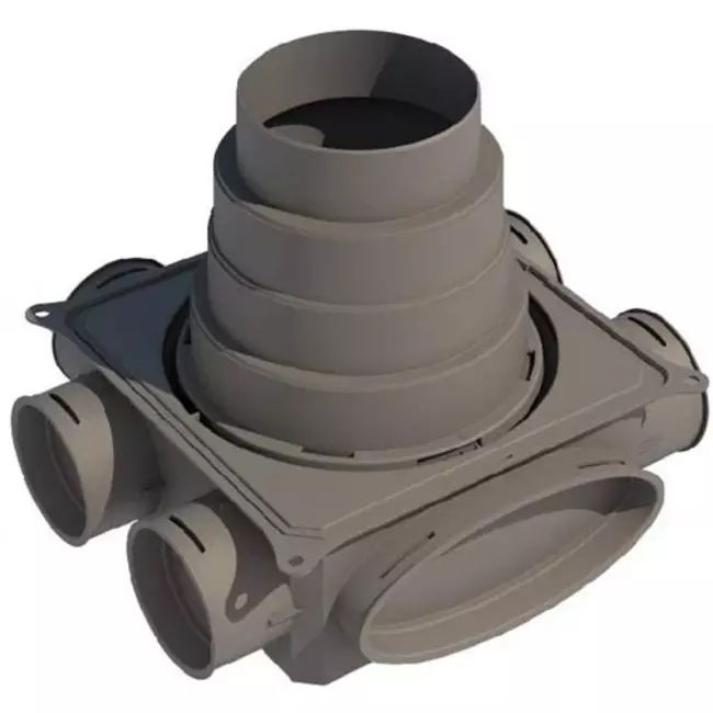 Skrzynka rozdzielcza powietrza Ubbink DBOX206 V180