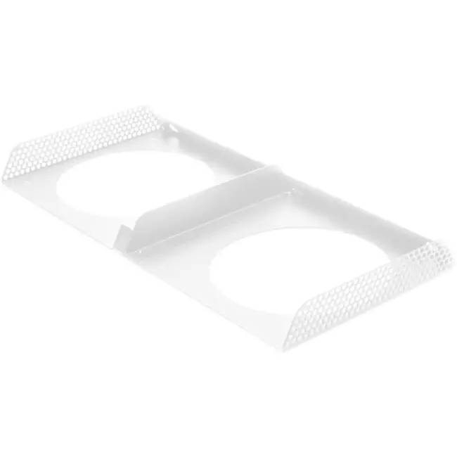 Kratka zewnętrzna Vasco D60 biała RAL 9003