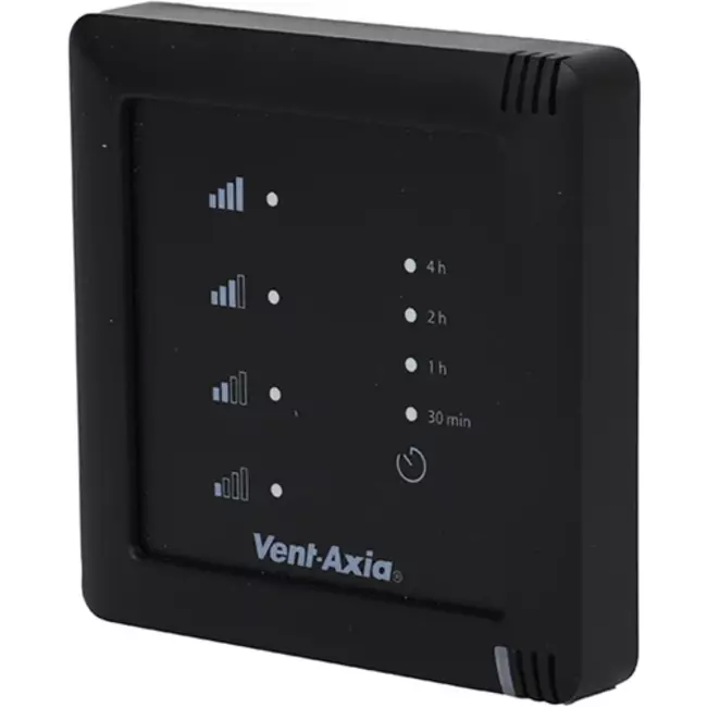 Przewodowy 4-pozycyjny przełącznik Vent-Axia Multihome czarny - SSU-WZ
