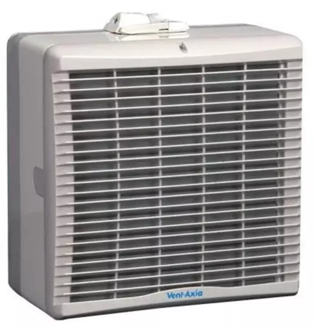 Wentylator okienny Vent-Axia - 485 m³/h - średnica przyłącza 222 mm - TX7WW