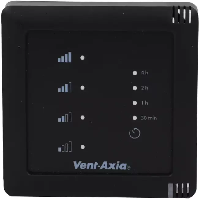 Vent-Axia Multihome RFT 4-pozycyjny przełącznik 230V czarny - SSU-RZ