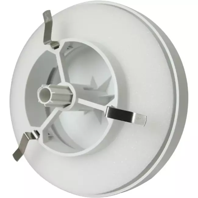 Zawór wyciągowy Zehnder z tworzywa sztucznego 125 mm w kolorze białym - STK 1 100/125