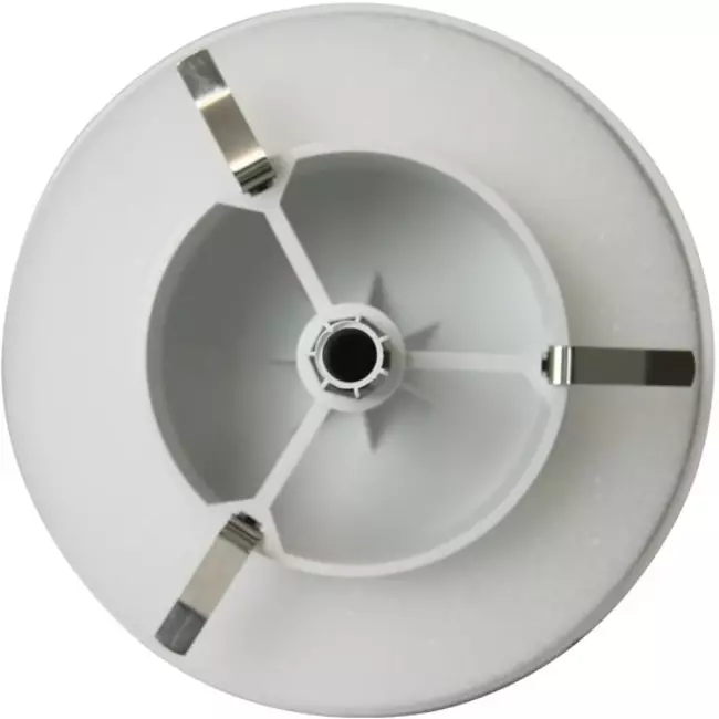 Zawór wyciągowy Zehnder z tworzywa sztucznego 125 mm w kolorze białym - STK 1 100/125