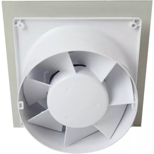 Air Roxy wyciągowy wentylator łazienkowy ze średnicą przyłącza 100 mm met Timer en Vochtsensor - front goud aluminium
