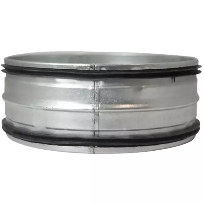 Bezpieczny spiralny złącznik nyplowy Ø 125 mm do przewodu spiralnego