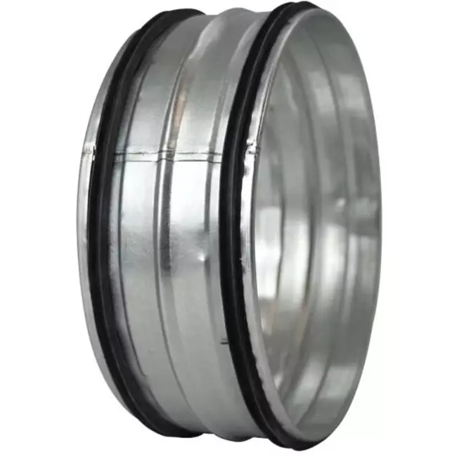 Bezpieczny spiralny złącznik nyplowy Ø 125 mm do przewodu spiralnego