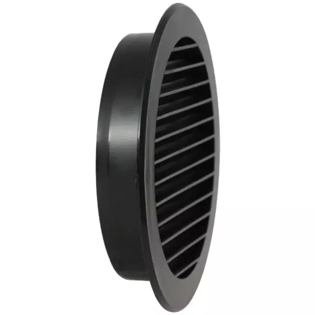 Kratka wirnika Ø100 mm czarna - VR100M