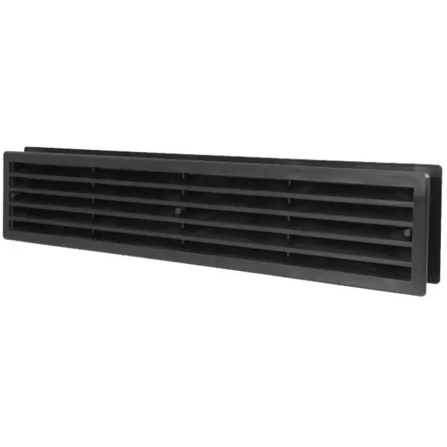 Kratka drzwiowa 450x92 mm czarna - VR459M