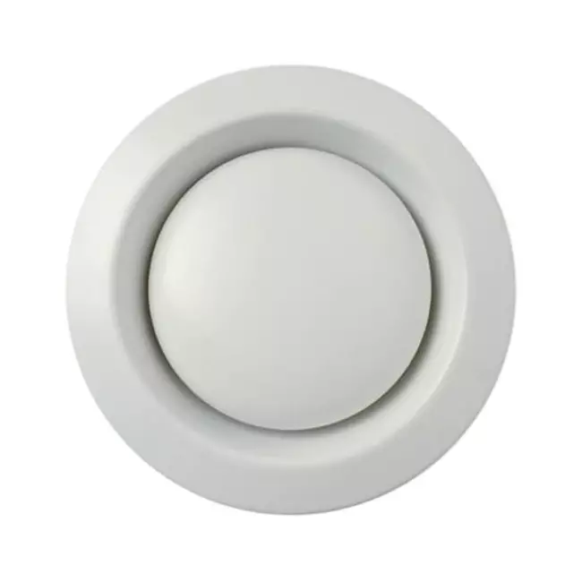 Zawór wyciągowy Zehnder metalowy 125 mm biały - STB 1-125