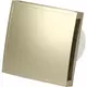Wentylator łazienkowy Ø 100 mm złoty - design T100G