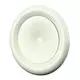 Zawór wentylacyjny nawiewny metalowy Ø 200 mm RAL 9010 RAL 9010h uchwyty mocujące - DVSC-P200
