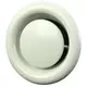 Zawory wentylacyjne metalowe Ø 200 mm RAL 9010h RAL 9010 uchwyty zaciskowe - DVSC200