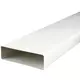 Prostokątny plastikowy kanał wentylacyjny 220x90 lengte= 0.5 meter - K29-0.5